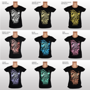 Flex-Soft (No-Cut) Transferfolie für Schwarzweiß- oder CMYK Laser/LED-Drucker und -Kopierer. Kein Schneiden, kein Entgittern. Drucken Sie Schwarz und erhalten Sie Weiß, Gold, Silber, Neon-, Metallic- und Standardfarben.