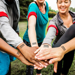 Laser Tattoo Paper is the perfect product to use in team building exercises and team exents